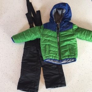 Snow bibs and snow jacket